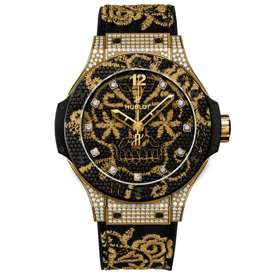 Replica Hublot BIG BANG BRODERIE YELLOW GOLD DIAMONDS 343.VX.6580.NR.0804 replica Watch